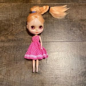 Blythe doll. Blinking eyes that change color
